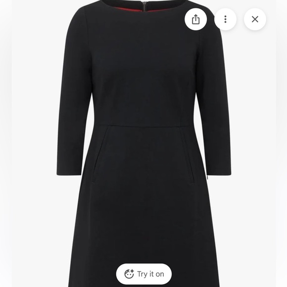 SPANX PERFECT SHIFT CLASSIC BLACK DRESS NWT - Picture 4 of 13